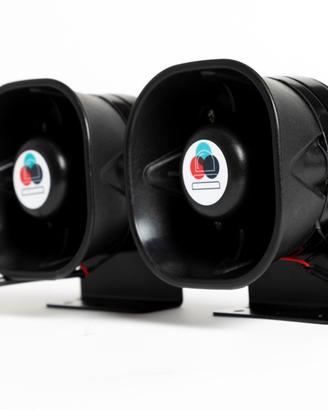Kit sirena bitonale protezione civile automedica a