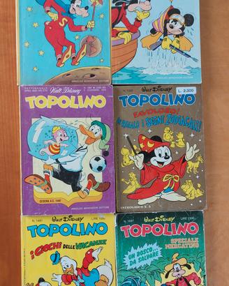 Fumetti Topolino 815 1081 1097 1333 1492 1697 