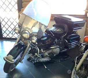 Harley-Davidson Electra Glide police accensione