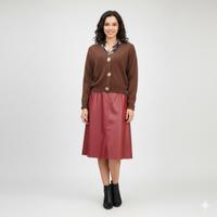 Cardigan Caldo Bottoni Gioiello Tag. 44-46 Chika