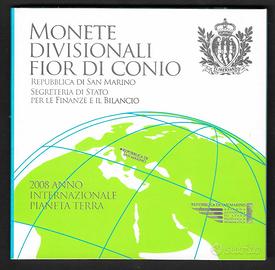 San Marino - Monete divisionali FdC ms69 2008