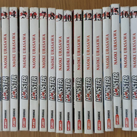 "Monster" Naoki Urasawa manga serie completa 1-18
