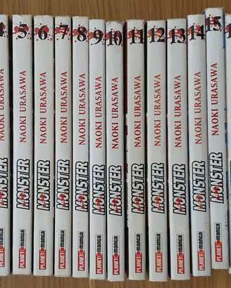 "Monster" Naoki Urasawa manga serie completa 1-18