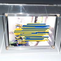 PORTARITRATTI trasparente in plexiglass