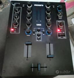 Mixer DJ Mixars UNO 2ch XLR con difetto