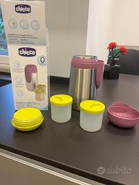 Portabiberon e vivande termico chicco
