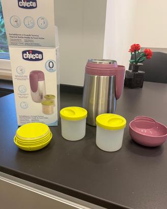 Portabiberon e vivande termico chicco