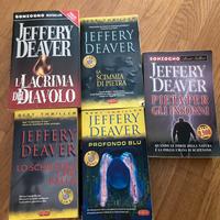 5 libri diversi.  JEFFERY DEAVER