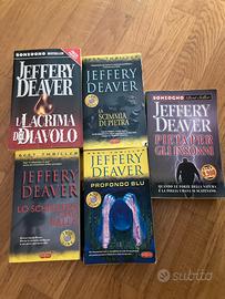 5 libri diversi.  JEFFERY DEAVER