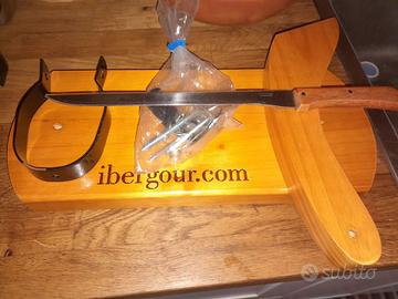 Coltello & Supporto per prosciutto