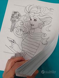 Barbie 🫧 stampe da colorare 