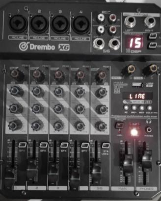 MINI AUDIO MIXER "DREMBO X6"
