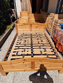 Letto alla Francese stile Südtirol