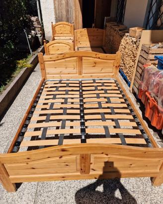 Letto alla Francese stile Südtirol