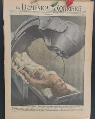 La Domenica del Corriere 11 ottobre 1953 Raggi X