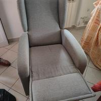 Poltrona con telecomando