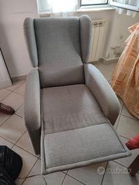 Poltrona con telecomando