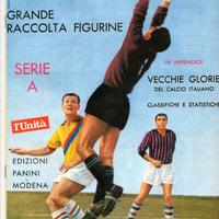 Album figurine calciatori Panini Edizione l'Unità