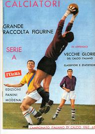 Album figurine calciatori Panini Edizione l'Unità