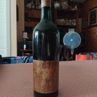 Bottiglia di vino da collezione 