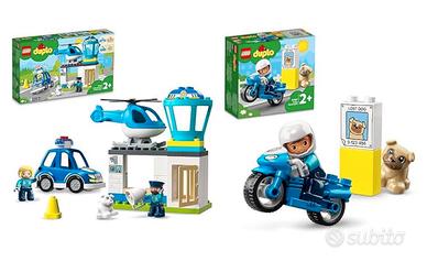 Set caserma polizia lego duplo 10959 + 10967