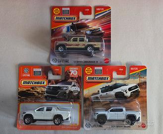 Lotto di 3 Modellini Matchbox Toyota
