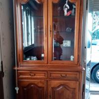 Mobile vetrina in ciliegio