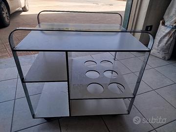 carrello portavivande vintage 