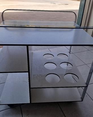 carrello portavivande vintage 