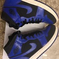 Nike Air Jordan 1 Mid Black Dark Concorde