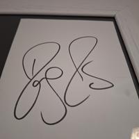 Roger Federer autografo 