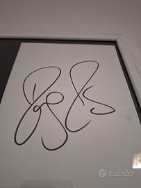 Roger Federer autografo 