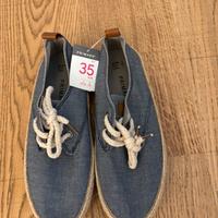 Scarpe di tela numero 35