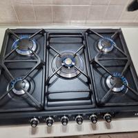 piano cottura gas 5 fuochi-Smeg Mod. SR775AX