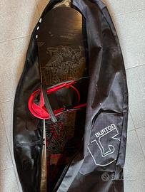 Tavola Snowboard Burton + Attacchi + Scarponi Vans