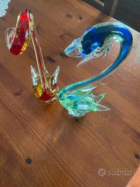 Cigni vetro murano
