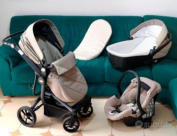 Passeggino trio Cam il Mondo del Bambino, con sistema modulare