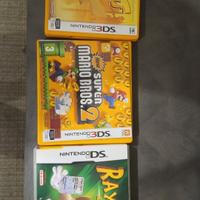 rayman, detective pikachu',super mario Bros per DS