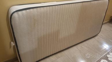 materasso e rete in legno
