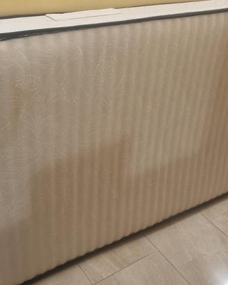 materasso e rete in legno