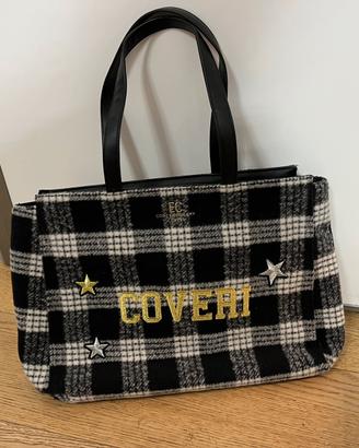 Borsa tartan Enrico coveri