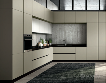CUCINA ANGOLARE A TUTTA ALTEZZA +ELETTRODOMESTICI