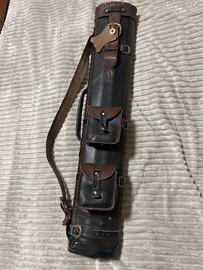 Custodia porta stecca biliardo vintage