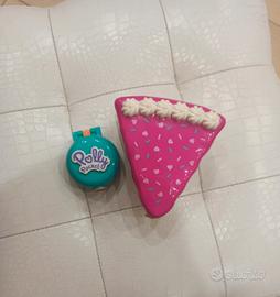 Set 2 Polly pocket a forma do torta e cofanetto ta
