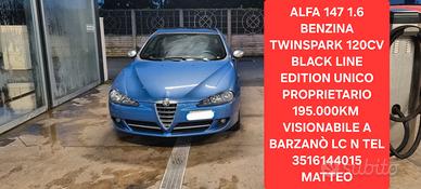 Alfa Romeo 147 1.6 twinspark black line edition