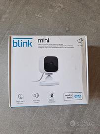 Blink Mini telecamera sorveglianza nuova