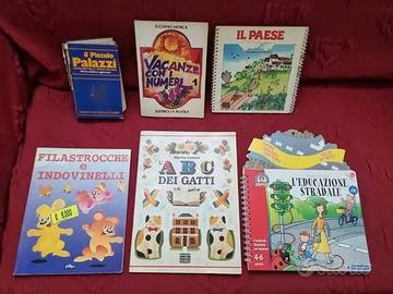 Lotto Libri Scuola e Infanzia Italiano vintage