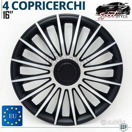 Copricerchi Auto 13'' Pollici Coppette Sportive