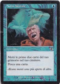 Nota Mentale - carta MTG