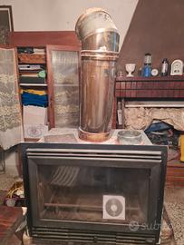 camino legna ad aria